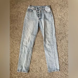 Brandy Melville John Galt High Rise Mom Jeans